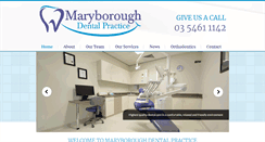 Desktop Screenshot of maryboroughdentalpractice.com